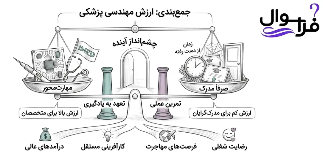 ارزش تحصیل در رشته مهندسی پزشکی
